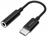 Genius ACC-C100 3,5mm audio jack to USB-C Black 32590012400