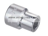GENIUS dugókulcs fej 3/4" 20 mm 6 lapu fényes króm.