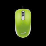 Genius DX-110 optikai egér (USB, zöld)