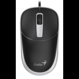 Genius DX-123 Vezetékes egér - Fekete (31010033404)