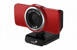 Genius ECam 8000 2 MP Full HD (1920 x 1080 px) USB Vörös webkamera