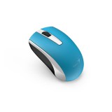 Genius ECO-8100 cordless optikai egér (USB, kék)