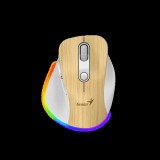 Genius Ergo 9000S Pro vezeték nélküli Bluetooth egér Pine Wood