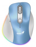 Genius Ergo 9000S Pro Wireless mouse Light Blue