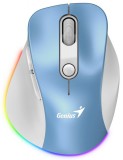 Genius Ergo 9000S Pro Wireless mouse Light Blue 31030039401