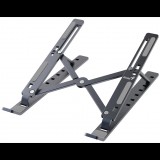 Genius G-Stand M250 Állítható 17" Laptop tartó Alumínium Állvány - Ezüst (31250023400)