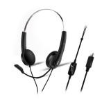 Genius HS-220U Headset Black 31710020400