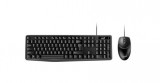 Genius KM-170 billentyûzet+egér vezetékes, USB, Fekete 31330006405