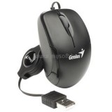 Genius Micro Traveler USB vezetékes optikai egér fekete (MICRO_TRAVELER_B)