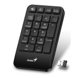 Genius NumPad 1000, USB, 2,4 GHz, Fekete, Numerikus Billentyűzet, AI támogatással