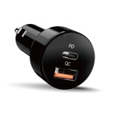 Genius PD-36AC Car Charger Black 32590008400