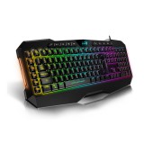 Genius Scorpion K11 Pro, HU, USB, RGB, Fekete, Gamer, Vezetékes billentyűzet