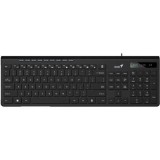 Genius SlimStar 230 II billentyűzet fekete (31310048404) (31310048404)