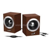 Genius SP-HF280 Hangfal (2.0, USB, 3W), fa (31730028400)
