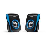Genius SP-Q180 fekete-kék USB hangszóró (31730026403)