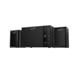 Genius SW-2.1 350 black, 2.1, 15 W, Jack 3,5 mm, Fekete, Asztali hangszóró