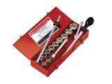 Genius Tools crowafej készlet, metrikus, 3/4", 17 darabos (GS-617M)