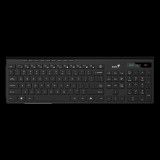 Genius Wireless SlimStar 7230, HU, USB, 2,4 GHz, Fekete, Vezeték nélküli billentyűzet