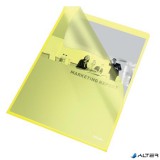 Genotherm, "L", A4, 105 mikron, narancsos felület, ESSELTE "Standard", sárga