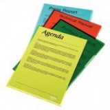 Genotherm, "L", A4, 150 mikron, víztiszta felület, ESSELTE "Luxus", kék [25 db]