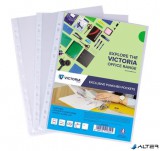 Genotherm, lefűzhető, A4, 145 mikron, víztiszta, VICTORIA OFFICE