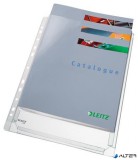 Genotherm, lefűzhető, A4, 170 mikron, narancsos felület, 20 mm, LEITZ "Jumbo"