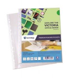 Genotherm, lefűzhető, A4, 80 mikron, víztiszta, VICTORIA OFFICE (IDGV80)