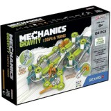 Geomagworld Geomag Mechanics Gravity loops mágneses építőjáték 130db-os