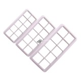 Geometriai tortadíszítő forma készlet - Rombusz alakú (3 darabos)