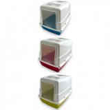 GEORPLAST Macska WC fedeles 54x39x39cm vegyes szín [10]