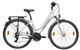 Gepida Alboin 200 női trekking kerékpár 52 cm Fehér-Kék
