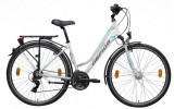Gepida Alboin 200 női trekking kerékpár 52 cm Fehér-Kék