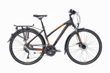 Gepida Alboin 500 női trekking kerékpár 44 cm Fekete