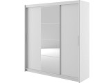 GERBOR Dario 004 - Gardróbszekrény 200 cm (Fehér)