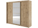 GERBOR Dario 004 - Gardróbszekrény 200 cm (Tahoe tölgy)