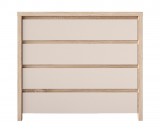 GERBOR Kasia 009 - 4-fiókos Komód (sonoma tölgy/kasmír) KOM4S