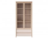 GERBOR KASIA 012 álló vitrin - sonoma tölgy/kasmír - REG2W2S