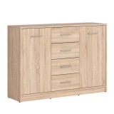GERBOR Nepo 012 - Komód (sonoma tölgy) KOM2D4S