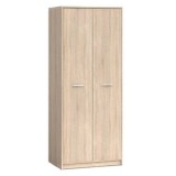 GERBOR Nepo 017 - Kombinált ruhásszekrény (sonoma tölgy) SZF2D