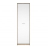 GERBOR Nepo polcos szekrény - REG1D - sonoma tölgy/fehér