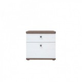 GERBOR VALENTINA 009 - Éjjeliszekrény (canyon fenyő/trüffel tölgy) KOM2S