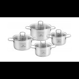Gerlach BRAVA Rozsdamentes acél főzőedénykészlet 8 db (322-8)