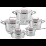 Gerlach SUPERIOR rozsdamentes acél főzőedénykészlet 10 db (9952008)