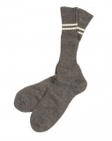 GERMAN WWII GREY BOOT SOCKS (REPRO) - MIL-TEC, zokni, gyapjú, szürke