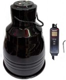 Giangarden terrárium lámpabura digitális vezérlővel (100 W | E27 kerámia izzófoglalattal | Átmérő: 14 cm; Magasság: 18 cm)