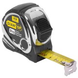 Giantop Mérőszalag GIANT CR-G44, 5 m, 19 mm, króm/nejlon