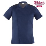 Giblor&#039;s THIAGO szakácskabát - NAVY kék