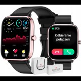 Giewont GW230-3 Okosóra 1.7" Rose Gold Fekete Szilikon Szíjjal (GW230-3)