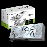 Gigabyte GeForce RTX 5080 16GB GDDR7 Aorus Master Ice OC Videókártya - Fehér (GV-N5080AORUSM ICE-16GD)