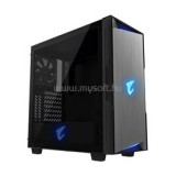 Gigabyte Ház AORUS C300 Glass, GB-AC300G, Táp nélkül, fekete (GB-AC300G)